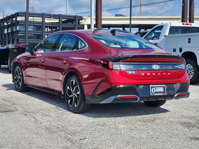 2025 Hyundai Sonata SEL Red at Wharton Chevrolet GMC