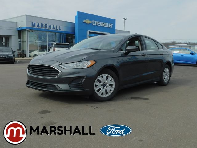 Gray (Magnetic) 2020 Ford Fusion S FWD Sedan Front-Wheel Drive 6-Speed Automatic
