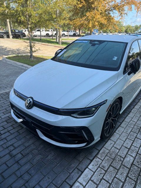 Pure White 2026 Volkswagen Golf R Hatchback All-Wheel Drive 7-Speed Dual Clutch
