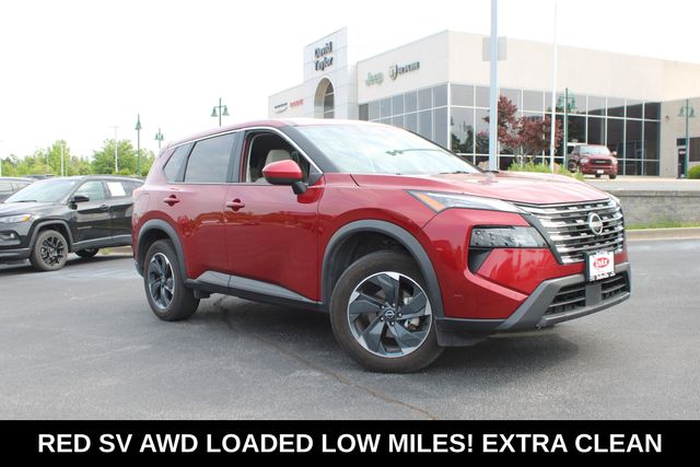 Red (Scarlet Ember Tintcoat) 2025 Nissan Rogue SUV / Crossover All-Wheel Drive Continuously Variable Transmission