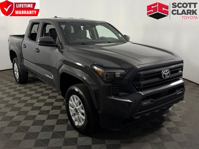 Black 2025 Toyota Tacoma Pickup Truck Four-Wheel Drive 8-Speed Automatic