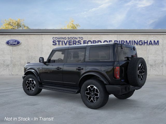 2026 Shadow Black Ford Bronco Outer Banks 4X4 SUV