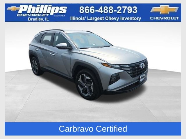 Shimmering Silver 2024 Hyundai Tucson SUV / Crossover All-Wheel Drive 8-Speed Automatic