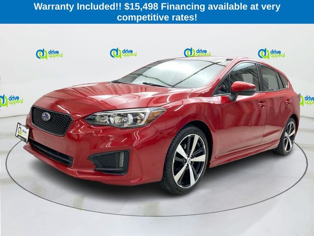 Lithium Red Pearl 2017 Subaru Impreza 2.0i Sport Wagon Hatchback All-Wheel Drive Continuously Variable Transmission