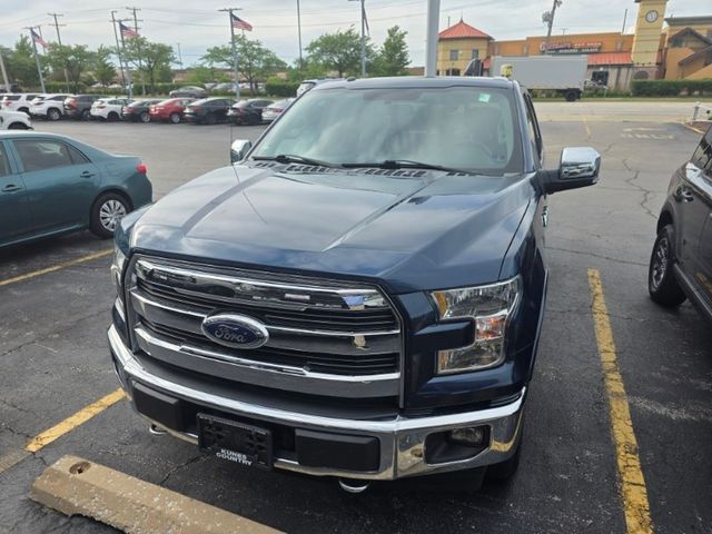 Used 2017 Blue Ford Lariat image 2