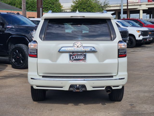 2020 Toyota 4Runner Limited White at Texan Dodge Chrysler Jeep Ram