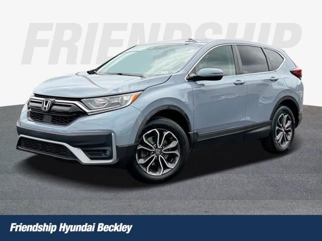 Gray 2020 Honda CR-V EX AWD SUV / Crossover All-Wheel Drive Continuously Variable Transmission