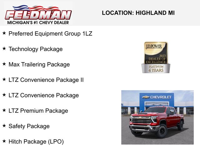 New 2025 Chevrolet Silverado 2500HD For Sale in Livonia, MI