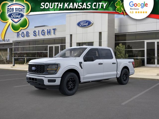 Oxford White 2026 Ford F-150 STX 4dr SuperCrew 4WD Pickup Truck Four-Wheel Drive Automatic