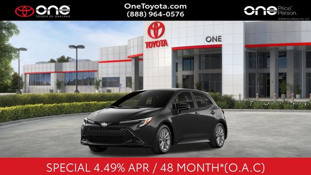 Gray 2027 Toyota Corolla Hatchback Hatchback Front-Wheel Drive Continuously Variable Transmission