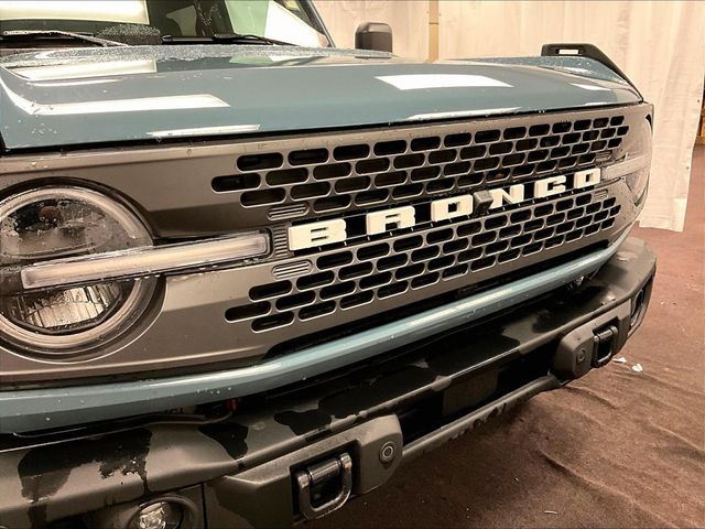2022 Ford Bronco Badlands Gray at Klick Lewis Buick Chevrolet