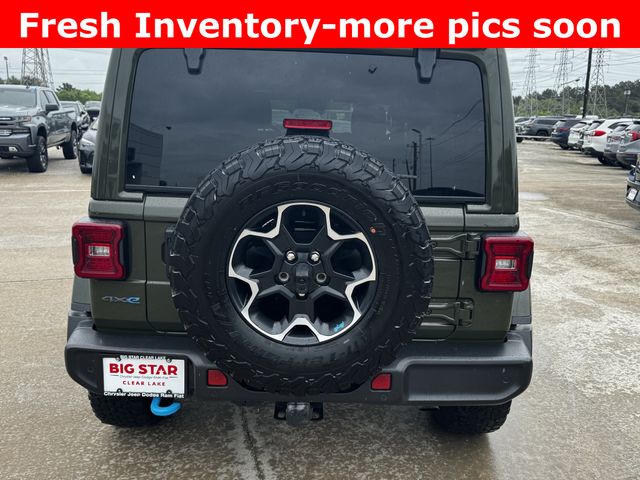 2023 Jeep Wrangler Rubicon 4xe Green at North Houston Mitsubishi