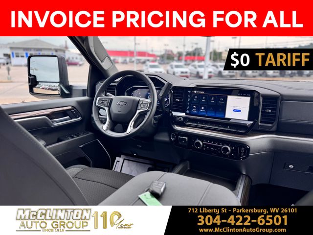 2025 Black Chevrolet Silverado 2500HD LT 4X4 Truck