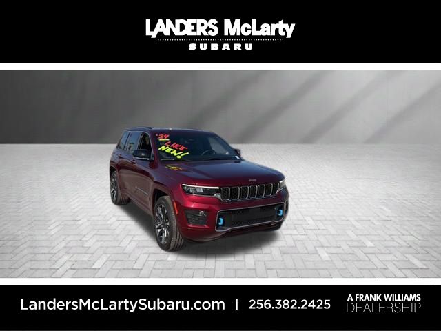 Velvet Red Pearlcoat 2024 Jeep Grand Cherokee 4xe Overland 4WD SUV / Crossover Four-Wheel Drive 8-Speed Automatic