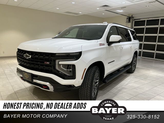 Summit White 2026 Chevrolet Suburban SUV / Crossover Four-Wheel Drive