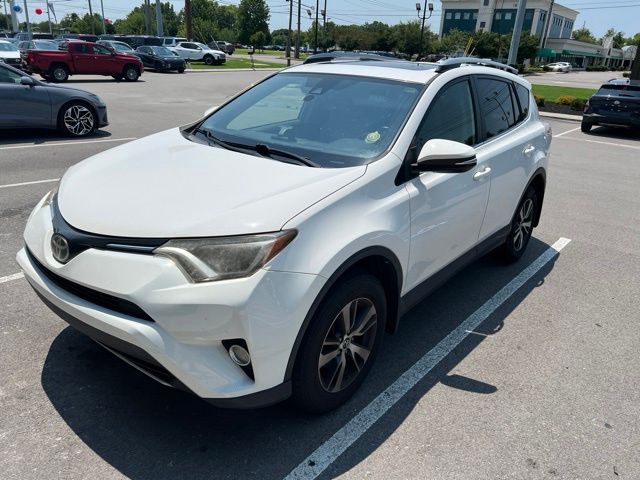 Super White 2017 Toyota RAV4 SUV / Crossover All-Wheel Drive 6-Speed Automatic