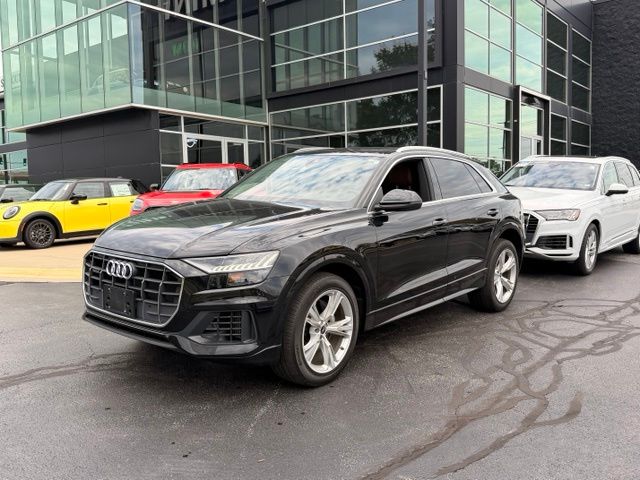 Mythos Black Metallic 2023 Audi Q8 SUV / Crossover All-Wheel Drive 8-Speed Automatic