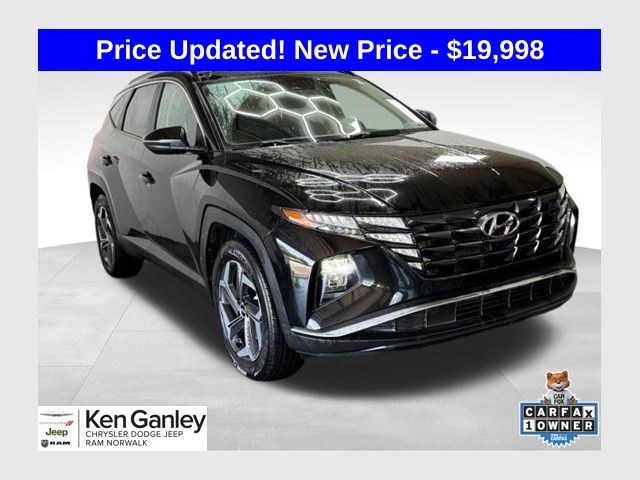Phantom Black 2022 Hyundai Tucson Hybrid SUV / Crossover All-Wheel Drive 6-Speed Automatic