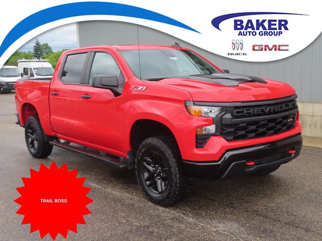 Red Hot 2025 Chevrolet Silverado 1500 Pickup Truck Four-Wheel Drive Automatic