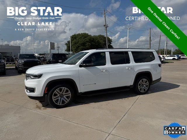 2025 Jeep Wagoneer L Series II White at Bayway Chrysler Dodge Jeep Ram