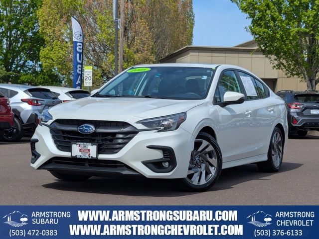Crystal White Pearl 2025 Subaru Legacy Limited AWD Sedan All-Wheel Drive Continuously Variable Transmission