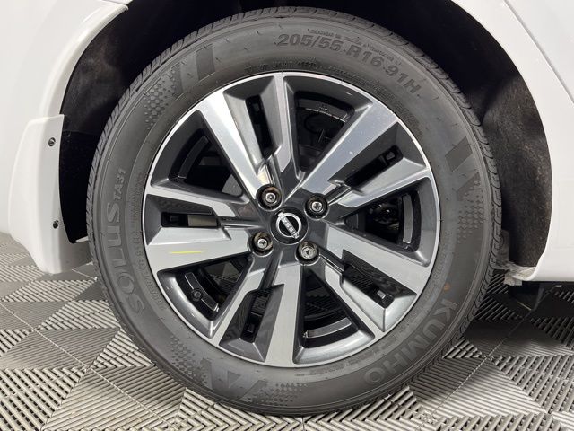 2025 Fresh Powder Nissan Versa 1.6 S FWD Sedan