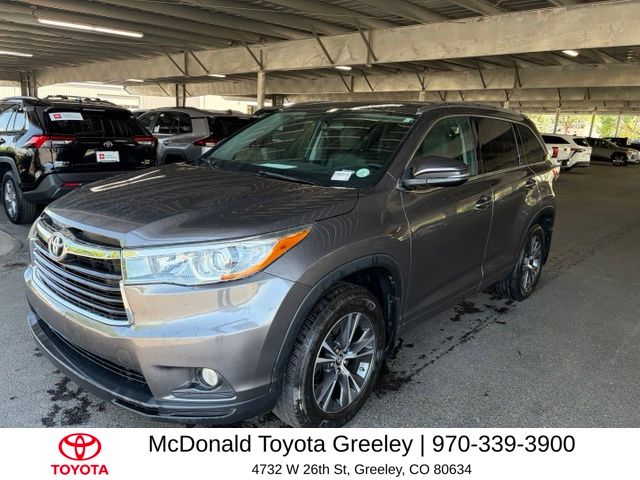 Predawn Gray Mica 2016 Toyota Highlander SUV / Crossover All-Wheel Drive 6-Speed Automatic Overdrive