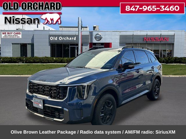 Midnight Lake Blue 2025 Kia Sorento SUV / Crossover All-Wheel Drive 8-Speed Dual Clutch