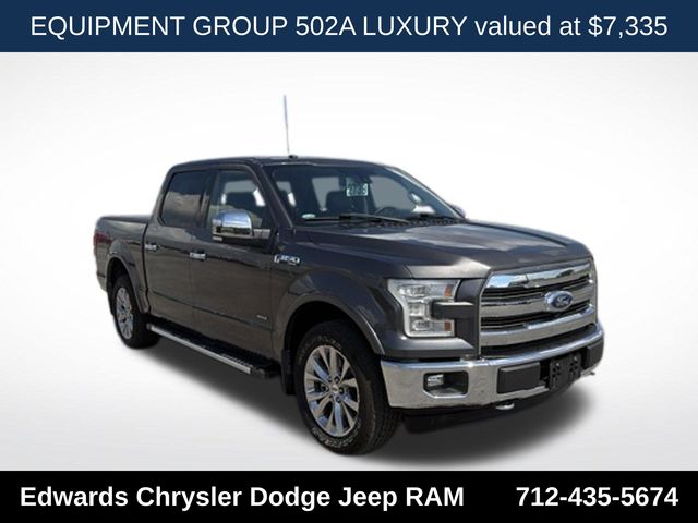Gray (Magnetic) 2017 Ford F-150 Pickup Truck Four-Wheel Drive Automatic