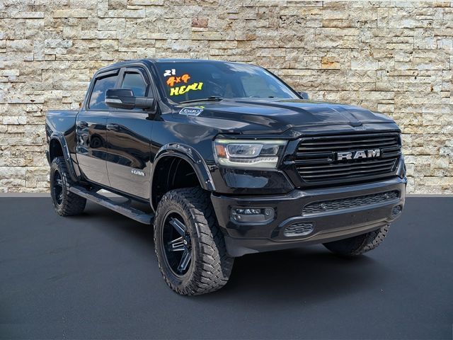 Diamond Black 2021 RAM 1500 Pickup Truck Four-Wheel Drive 8-Speed Automatic