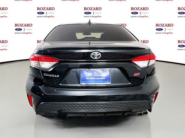 2021 Black Sand Pearl Toyota Corolla SE FWD Sedan