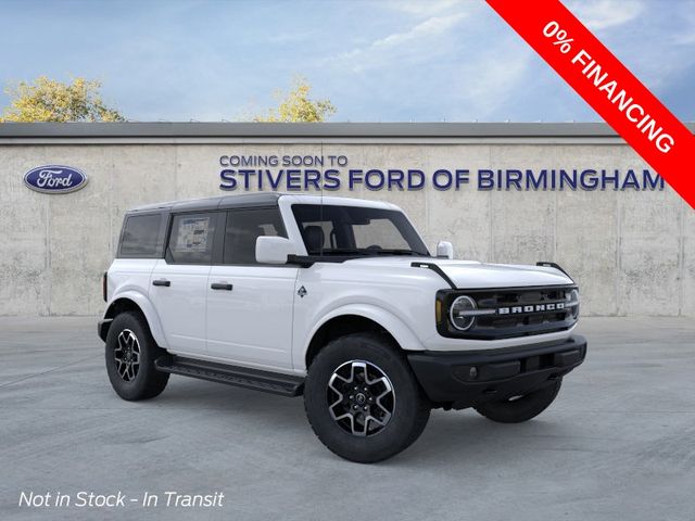Oxford White 2026 Ford Bronco SUV / Crossover Four-Wheel Drive Automatic