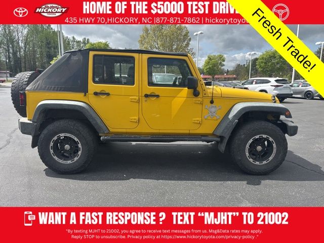 Used 2008 Jeep Wrangler Unlimited X with VIN 1J4GB39158L550532 for sale in Hickory, NC