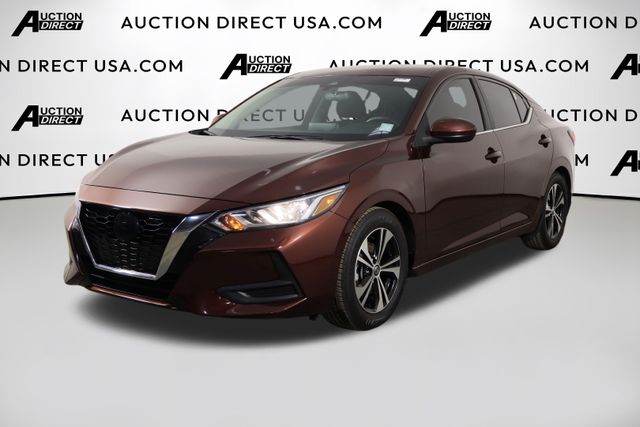 Rosewood Metallic 2021 Nissan Sentra Sedan Front-Wheel Drive Continuously Variable Transmission