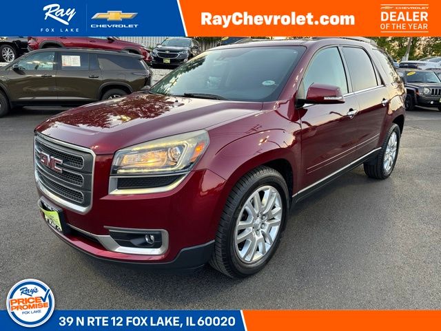 Crimson Red 2015 GMC Acadia SLT-1 AWD SUV / Crossover All-Wheel Drive 6-Speed Automatic