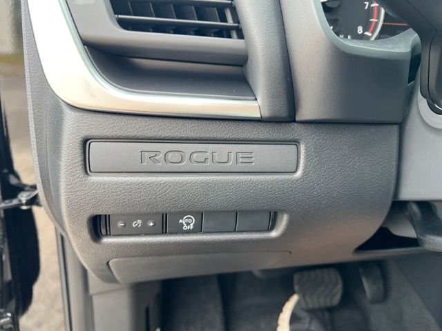 2025 Super Black Nissan Rogue S AWD SUV