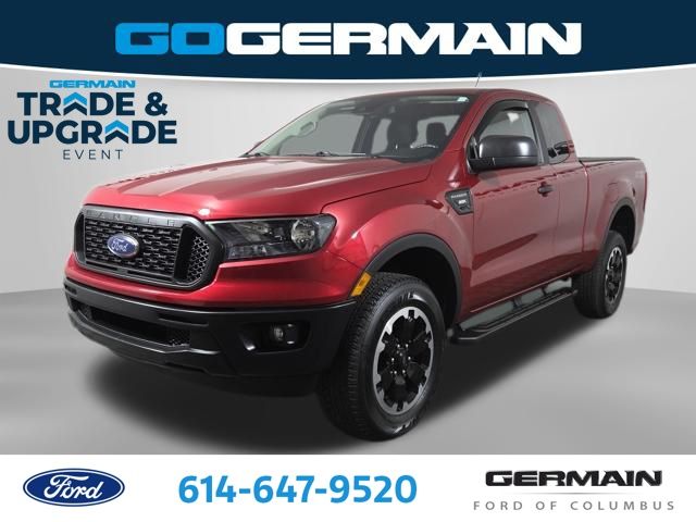 Rapid Red Metallic Tinted Clearcoat 2021 Ford Ranger XL SuperCab RWD Pickup Truck 4X2 Automatic