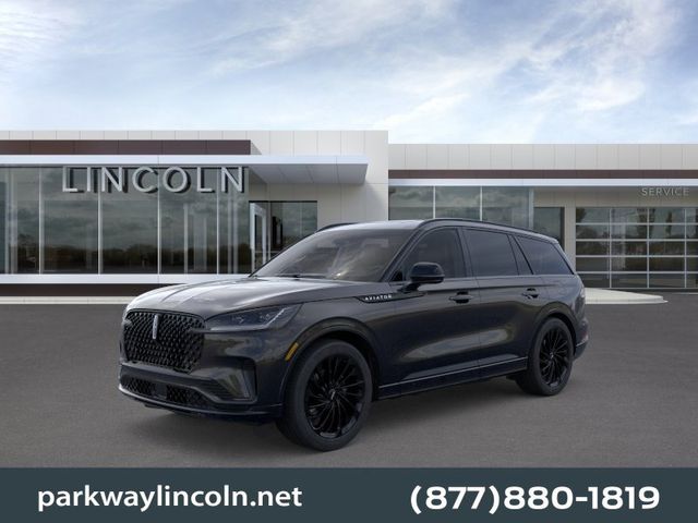 Infinite Black Metallic Clearcoat 2026 Lincoln Aviator Reserve AWD SUV / Crossover All-Wheel Drive Automatic