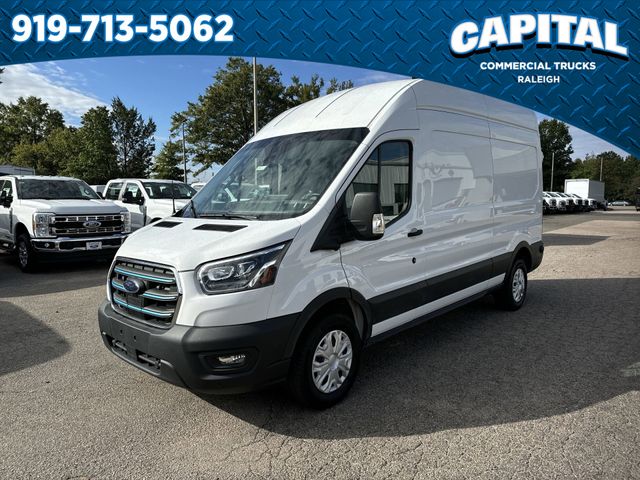 New 2022 White Ford HIGH ROOF CARGO VAN image 4