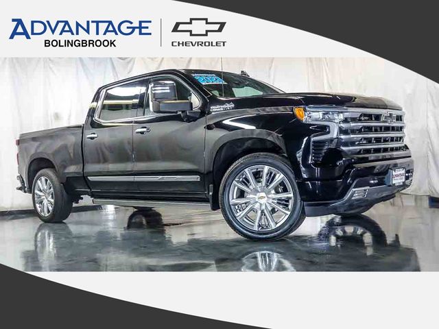 Black 2023 Chevrolet Silverado 1500 Pickup Truck Four-Wheel Drive Automatic