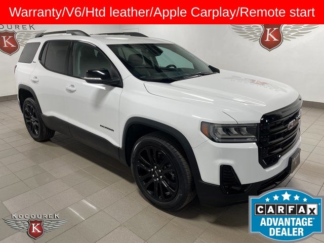 Summit White 2023 GMC Acadia SUV / Crossover Four-Wheel Drive 9-Speed Automatic
