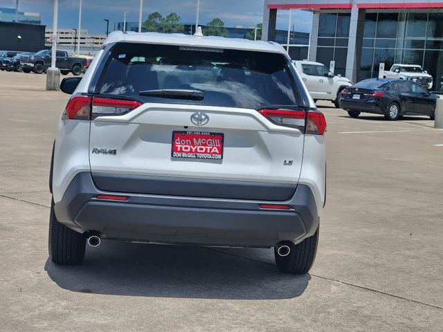 2025 Toyota RAV4 LE White at Don McGill Toyota