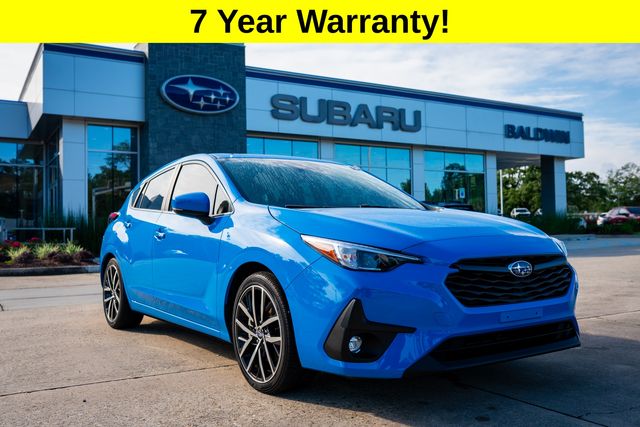 Oasis Blue Pearl 2025 Subaru Impreza Wagon All-Wheel Drive Continuously Variable Transmission