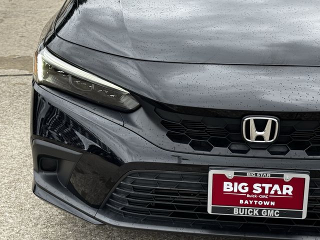 2024 Honda Civic EX-L Black at Martin Chrysler Dodge Jeep Ram