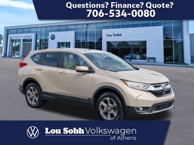 Brown (Tan) 2018 Honda CR-V SUV / Crossover All-Wheel Drive Continuously Variable Transmission
