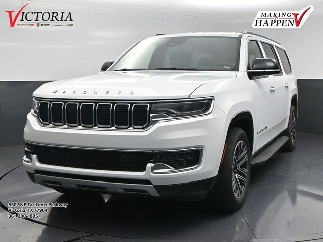 2024 Jeep Wagoneer L Series II White at AutoSavvy Houston Southwest