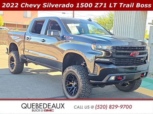Shadow Gray Metallic 2022 Chevrolet Silverado 1500 Pickup Truck Four-Wheel Drive Automatic
