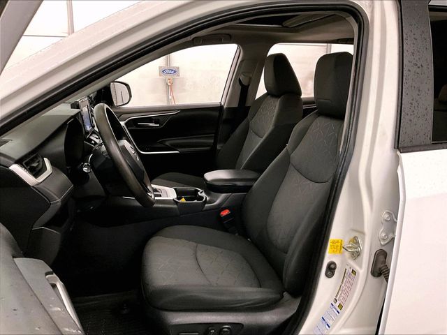 2020 Toyota RAV4 XLE White at John Sisson Motors