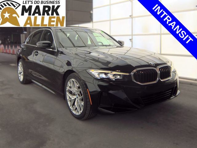 Black Sapphire Metallic 2025 BMW 3 Series Sedan Rear-Wheel Drive 8-Speed Automatic