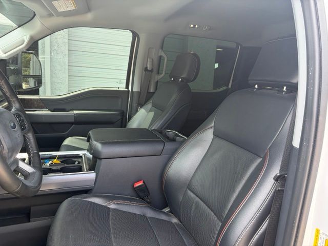 2024 Ford F-350SD Lariat White at Central Houston Nissan